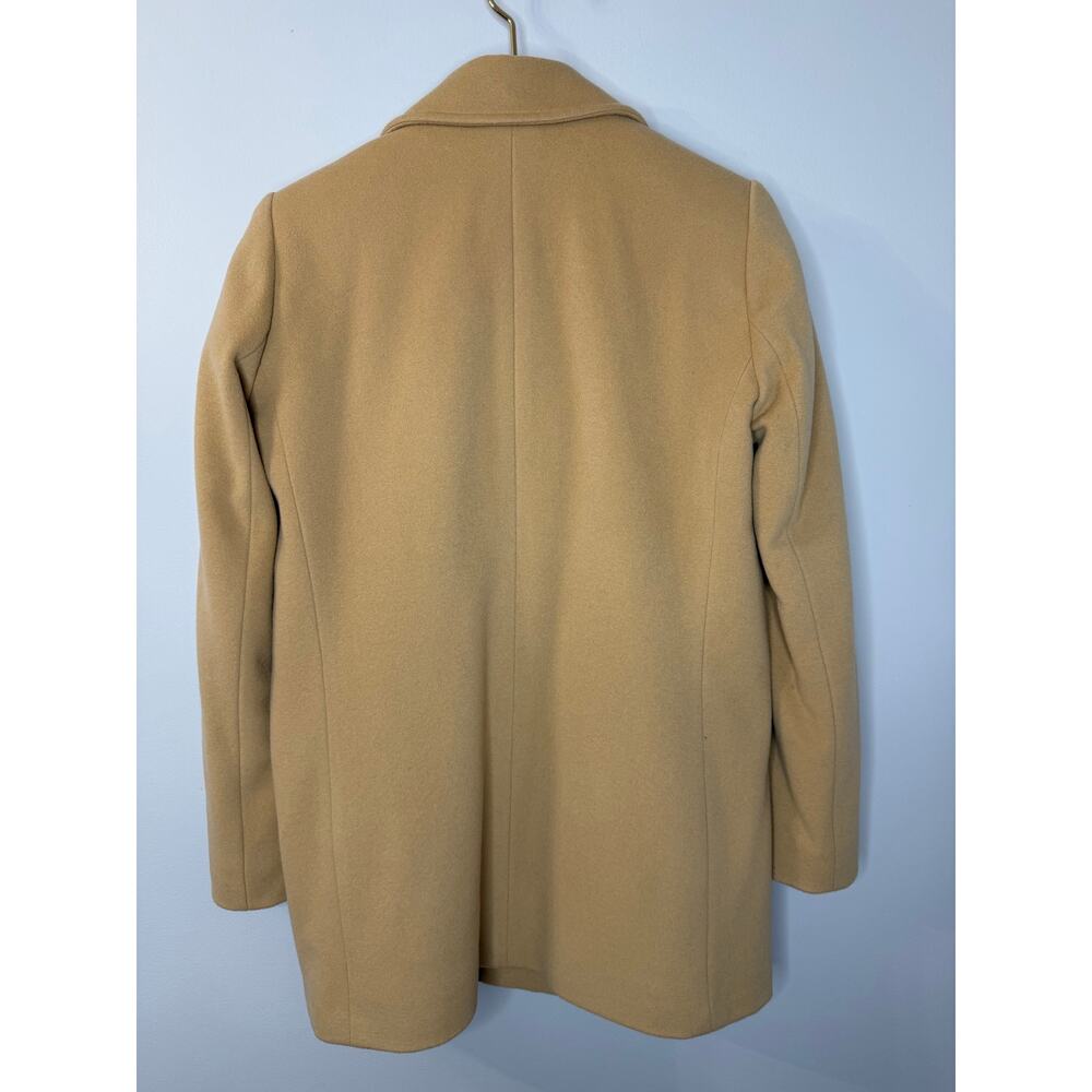 L.L Bean Women Wool Cashmere Thinsulate Coat Jacket Tan Women's 6 - Picture 3 of 9